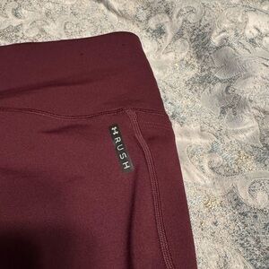 Under Armour Burgundy Leggings